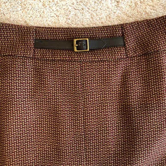 Ann Taylor Loft Wool Knee-Length Skirt Size 8 - Picture 2 of 10